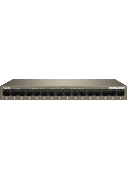 Tenda TEG1016M 16 Port 10-100-1000 Mbps Switch Metal Kasa