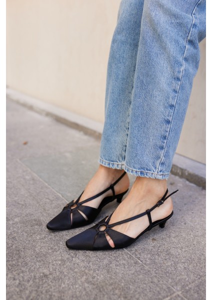 Melisaa Kadın Bordo Saten Mını Topuklu Sandalet modelleri