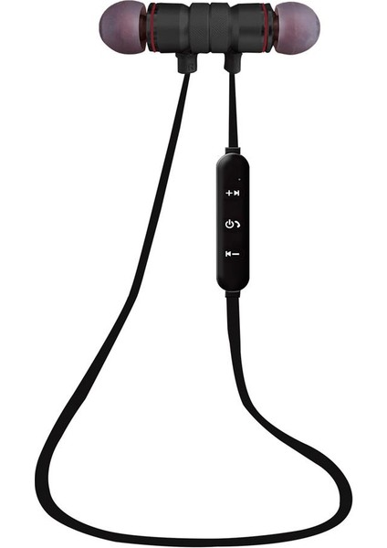 Asonic AS-XBK60 Siyah Mobil Telefon Uyumlu Bluetooth Kulak Içi Mikrofonlu Kulaklık