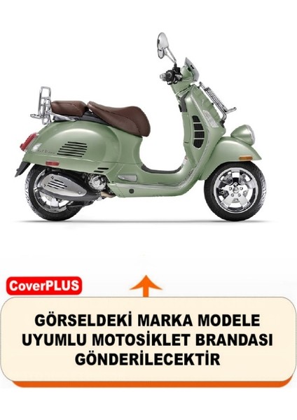 Vespa Gtv Arka Çanta Uyumlu (Gri) Motorsiket Brandası Motor Örtüsü Çadır Su Geçirmez Motosiklet Kılıfı Motor Brandası fiyatları