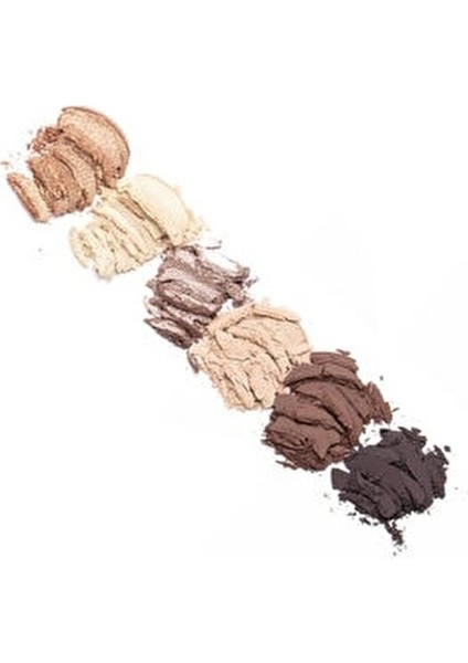 Playınn Wanna Banana Göz Farı Paleti Çok Renkli 6 Renk Mat ve Parıltılı Toz Form