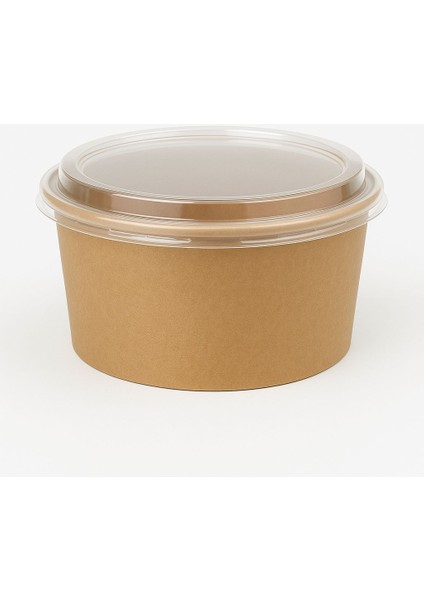 550 cc Kraft Salata Kasesi Kapaklı 25 Adet fiyatları