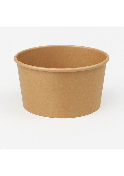 550 cc Kraft Salata Kasesi Kapaklı 50 Adet