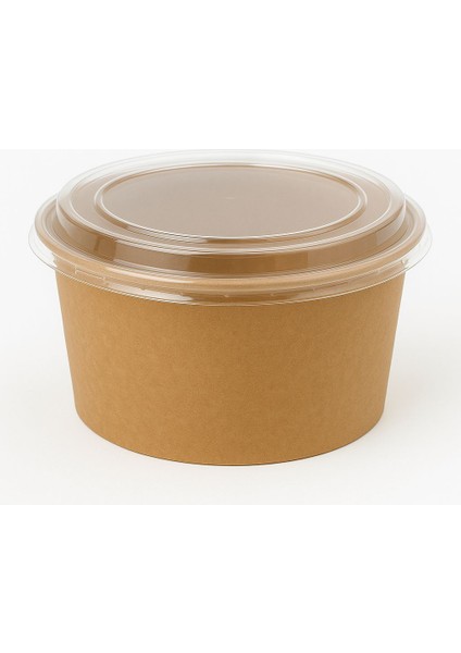 750 cc Kraft Salata Kasesi Kapaklı 25 Adet fiyatları