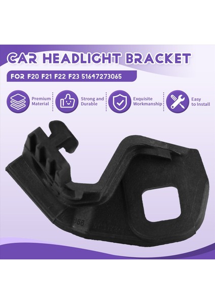 Bmw F20 F21 F22 F23 Için Sol Ön Far Braketi 51647273065 (Yurt Dışından) fırsatları