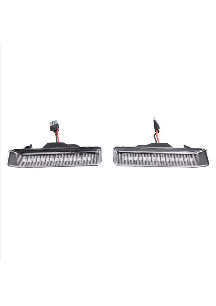 Bmw Için Araba Lensi Dinamik LED Yan Işaret Lambası Gösterge Işığı (Yurt Dışından)