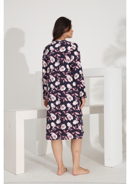 %100 Pamuk Uzun Kol Kadın Elbise 91224 indirimleri