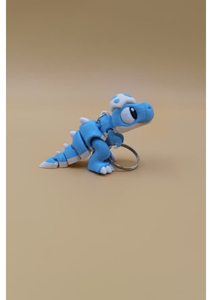 Sevimli Dinozor Figürlü Hareketli Anahtarlık Çanta Süsü Charm fiyatları
