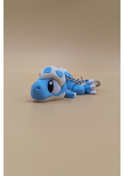 Sevimli Dinozor Figürlü Hareketli Anahtarlık Çanta Süsü Charm fırsatları