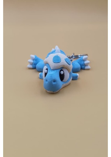 Sevimli Dinozor Figürlü Hareketli Anahtarlık Çanta Süsü Charm indirimleri