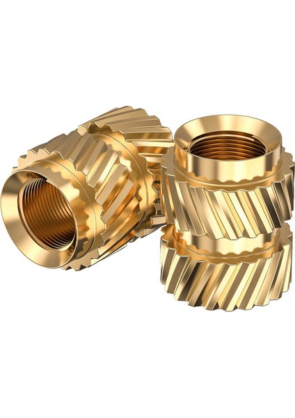 120PCS M3X5.7-OD4.6 Iplik Tutuklu Pirinç Dişli Isı Seti Isı Dayanıklı Ekleme Somunu 3D Yazıcı Için (Yurt Dışından) fiyatları