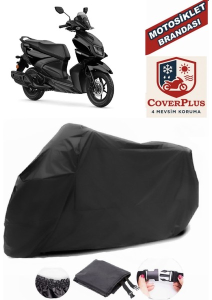 Yamaha Rayzr Motor Brandası Siyah Motorsiket Brandası Motor Örtüsü Çadır Su Geçirmez Motosiklet Kılıfı Motor Brandası