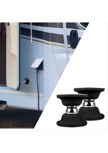 2'li Paket Karavan Kapı Tutucu, Manyetik Bagaj Kapı Mandalı, Siyah (Yurt Dışından) fiyatları