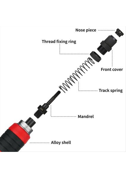 M3-M10 Elektrikli Perçin Aracı Matkap Adaptör Sınıfı Dıy Eklenti Somun Hızlı Perçinleme Araçları Kiti ile Perçin Somunları (Yurt Dışından) indirimleri