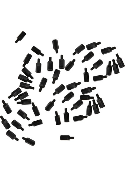 100 Pcs M3 10MM+6MM Naylon Ara Hex Stand-Off Sütun Alçak (Yurt Dışından) fiyatları