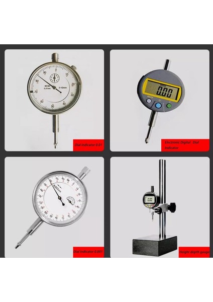 6 Adet Kadran Göstergesi Uzatma Sapı Çubuğu Seti M2.5 Iplik, 10-100MM Uzat Çubuğu, Kadran ve Dijital Göstergeler Için Ölçüm (Yurt Dışından) modelleri