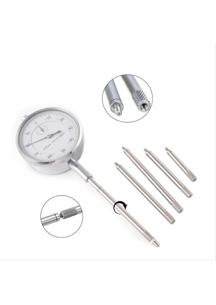 6 Adet Kadran Göstergesi Uzatma Sapı Çubuğu Seti M2.5 Iplik, 10-100MM Uzat Çubuğu, Kadran ve Dijital Göstergeler Için Ölçüm (Yurt Dışından) fırsatları