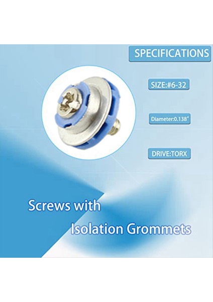 Hp3.5inch HDD Vidaları Için 12 Pc Sabit Montaj Vidaları Izolasyon Grommet Sessiz Montaj Vidaları (Yurt Dışından) modelleri