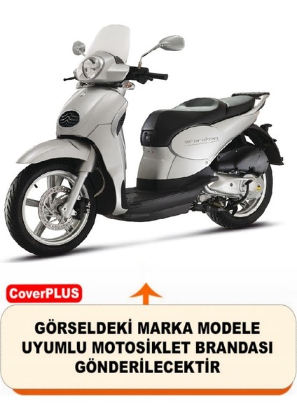 Aprilia Scarabeo 100 Gri Motorsiket Brandası Motor Örtüsü Çadır Su Geçirmez Motosiklet Kılıfı Motor Brandası fiyatları