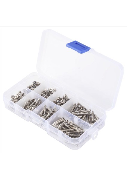 200PCS M3 Paslanmaz Çelik Düz Kafa Vidaları Kitler Yüksek Mukavemetli Kendi Kendine Dokunma Vidaları Ahşap Mobilya Için Ayarlanmış (Yurt Dışından) modelleri