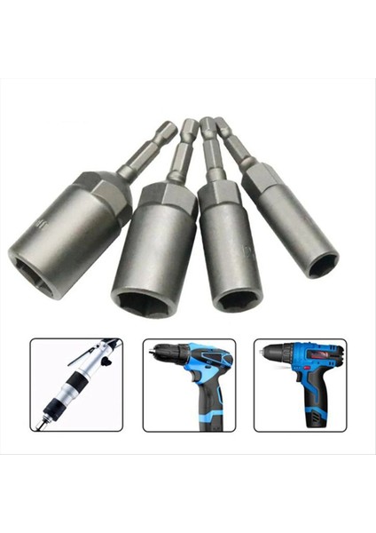 10PCS 6MM-15MM Altı Soket Kollu Mozalar Somun Sürücü Seti Tornavida Set Elektrikli Alışlar Bitler Set (Yurt Dışından) fırsatları