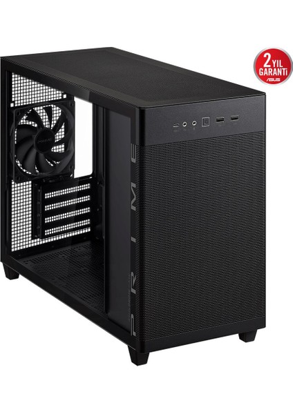 Asus Prıme AP201 Tempered Glass Siyah Kasa