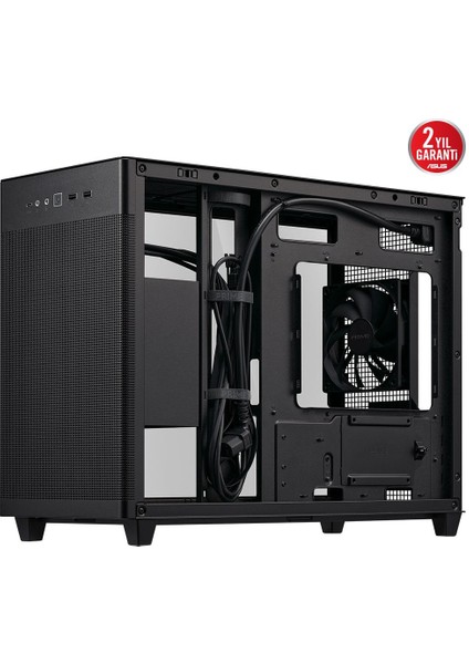 Asus Prıme AP201 Tempered Glass Siyah Kasa