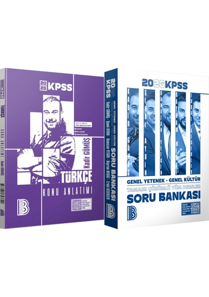 2026 Kpss Tüm Dersler Tamamı Çözümlü Soru Bankası - 2026 Kpss Türkçe Konu Anlatımı