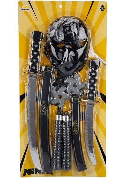 Ninja Maske ve Kılıç Seti