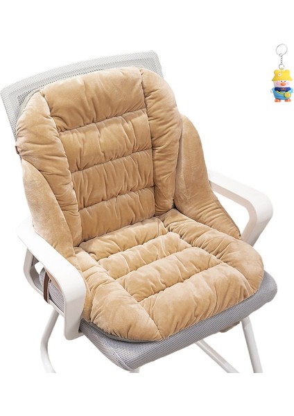 Sandalye Minderi ve Sırt Minderi Entegre Kalınlaştırılmış Ofis Çıkarılabilir ve Yıkanabilir Bilgisayar Sandalyesi Sırt Minderi (Yurt Dışından)