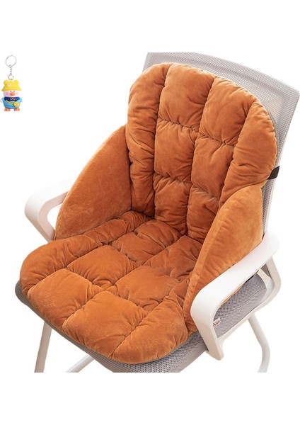 Sandalye Minderi ve Sırt Minderi Entegre Kalınlaştırılmış Ofis Çıkarılabilir ve Yıkanabilir Bilgisayar Sandalyesi Sırt Minderi (Yurt Dışından)