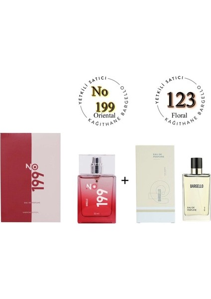 No:199 + 123 Unisex / Kadın Parfüm Edp Oriental / Floral - MNMS199123