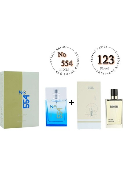 No:554 + 123 Unisex / Kadın Parfüm Edp Flower - MNMS554123