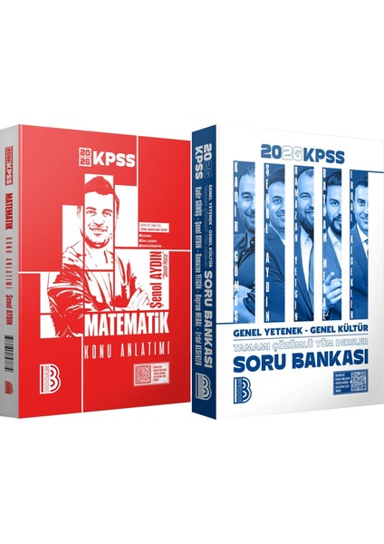 2026 Kpss Tüm Dersler Tamamı Çözümlü Soru Bankası - 2026 Kpss Matematik Konu Anlatımı