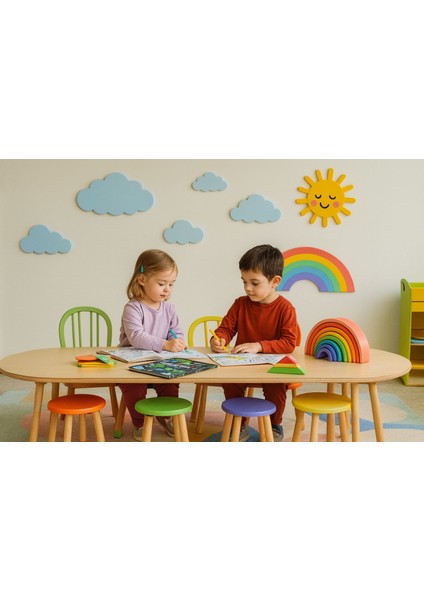 Woodnjoy 2.40 Oval Grup Etkinlik Masası modelleri