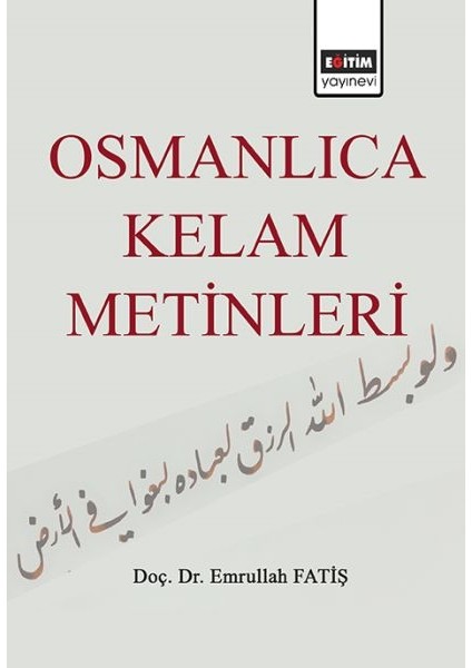 Osmanlıca Kelam Metinleri