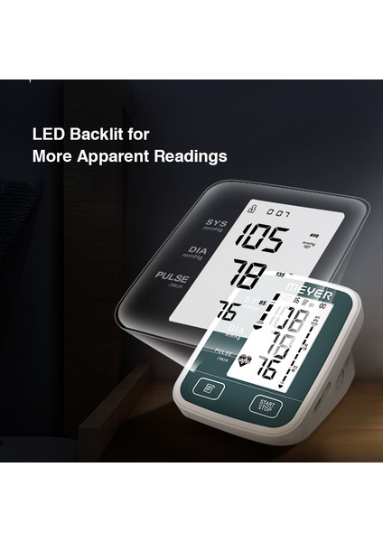 Meyer M2 Talky Üst Koldan Ölçer Konuşan Dijital Tansiyon Aleti modelleri