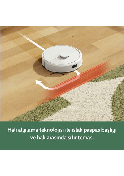 Roomba 105 Combo AutoEmpty Robot Süpürge ve Paspas (Beyaz) fırsatları