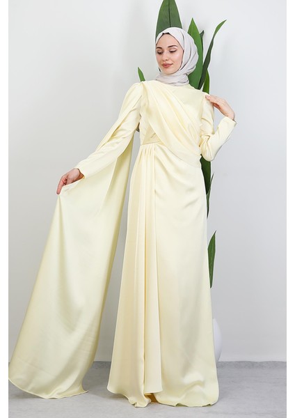 Melike Saten Abiye Sarı fiyatları