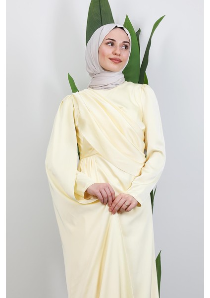 Melike Saten Abiye Sarı indirimleri