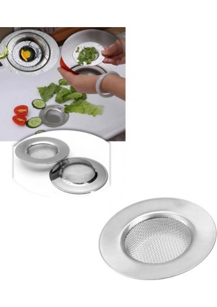 2 Adet - Lavabo Süzgeci 7,5 cm – Evye Suyu Süzme Aparatı fiyatları