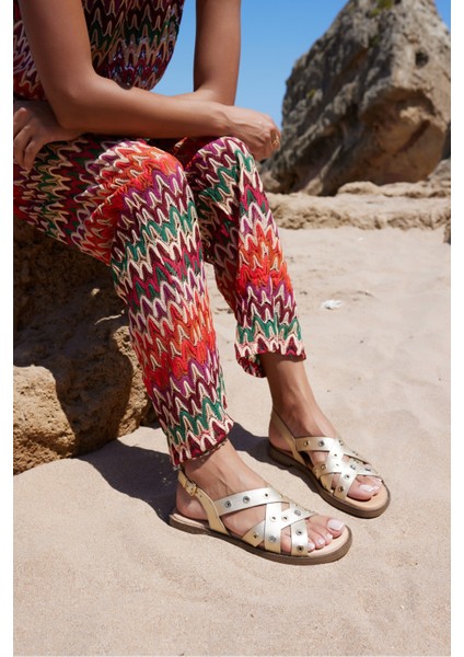 Allison Kadin Siyah Gercek Deri Ispanya Uretım Sandalet fiyatları