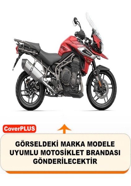 Triumph Tiger 1200 Xr Siyah Arka Çanta Uyumlu Motorsiket Brandası Motor Örtüsü Çadır Su Geçirmez Motosiklet Kılıfı Motor Brandası fiyatları