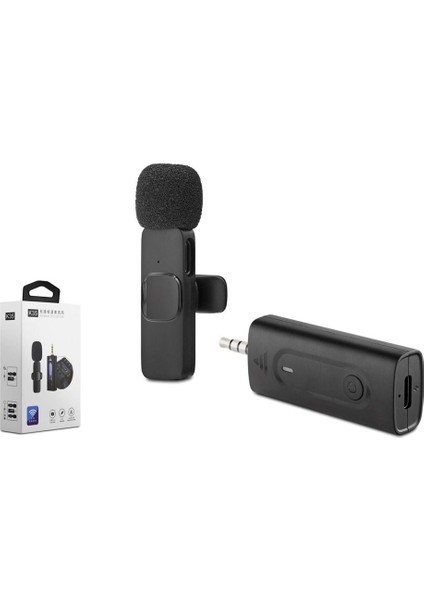 Hadron HDX2787 Kablosuz Yaka Mikrofonlu Aux (20 Metre Erişilebilir,son Derece Hassas)