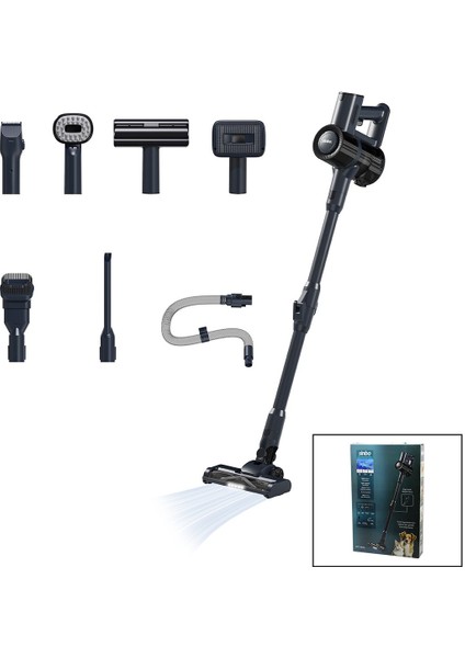 KABLOSUZ SARJLI SÜPÜRGE 1LT HAZNE DİKEY SARJ SVC-8634 (4989)