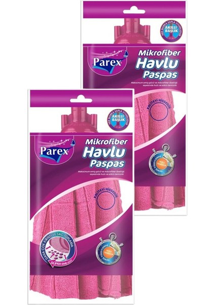 Mikrofiber Havlu Paspas Ikili Paket