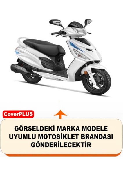 Hero Dash Vx 110 Motor Brandası Gri Arka Çanta Uyumlu Motorsiket Brandası Motor Örtüsü Çadır Su Geçirmez Motosiklet Kılıfı Motor Brandası fiyatları