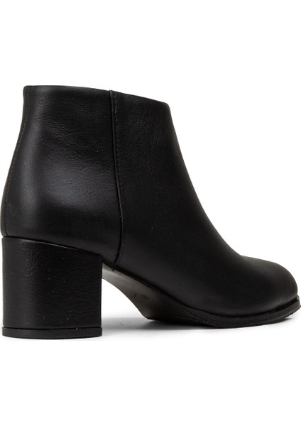 Kadın Hakiki Deri Siyah Fermuarlı Bot - A3324ZSYHC01 fiyatları
