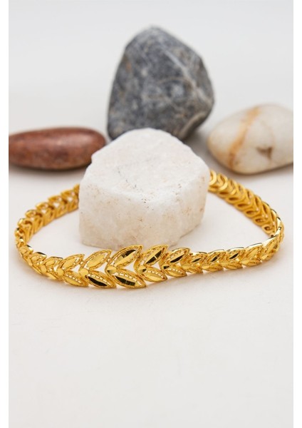 22 Ayar Kadın Altın Bileklik XQBL483 modelleri