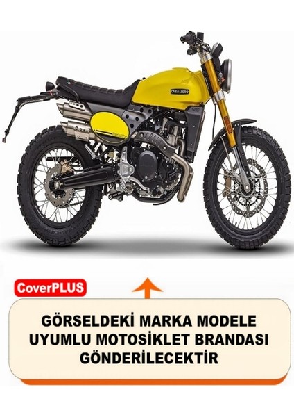 Caballero 500 Flat Track Motor Brandası Siyah Motorsiket Brandası Motor Örtüsü Çadır Su Geçirmez Motosiklet Kılıfı Motor Brandası fiyatları